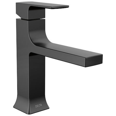 Delta Velum Single Handle Bathroom Faucet In Matte Black 537-BLMPU-DST