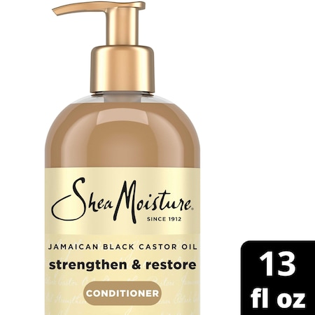 Shea Moisture 100 Percent Pure Jamaican Black Castor Oil Conditioner, 13 Fluid Ounce, 4PK 69730799