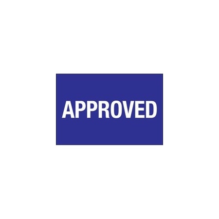 Bubblefast 2 x 3'' - ''Approved'' Labels BFDL1134