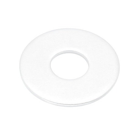 Zoro Select Flat Washer, For Screw Size 5/8 in , PTFE Not Applicable Finish, 10 PK WASB58RPTFE