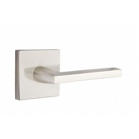 Patioplus Helios Lever Right Hand Privacy with Square Rose, Satin Nickel PA1647254