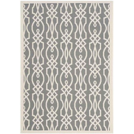 Safavieh Martha Stewart Small Rectangle Area RugCement 4 x 5 ft. 7 in. MSR4220-246-4