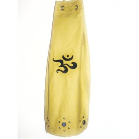Kushoasis Yoga Bag - OMSutra OM Mahashakti Mat Bag - Color - Yellow OM101012-Yellow