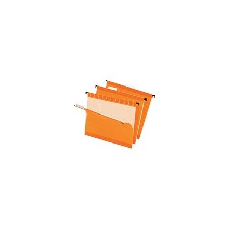 Pendaflex FOLDER, HANGING, LTR, 1/5, ORNG, 25PK 415215ORA