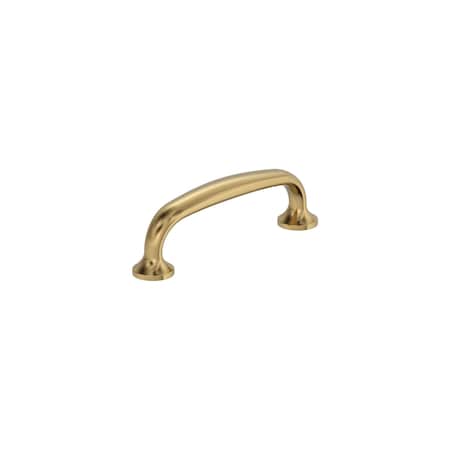 Amerock Renown 3 inch 76mm Center-to-Center Champagne Bronze Cabinet Pull BP37395CZ