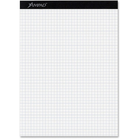 Ampad White Quadrille Dual Pad, 100 Pg 20-210