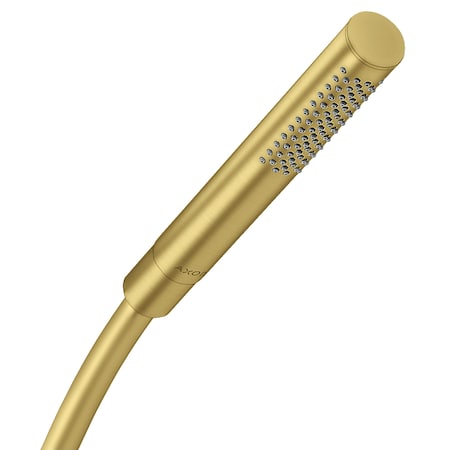 Axor Starck Baton Handshower 1-Jet, 2.5 GPM in Brushed Gold Optic 10531251