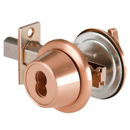 Best T Series Tubular Deadbolt, 2-3/4in Backset, 7-Pin Housing; Single-Keyed x Turnknob, Standard Deadbo 8T37KSTK612
