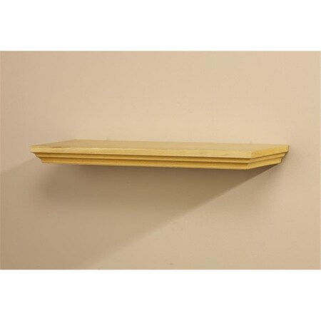 D2D Technologies Wood Shelving Villages Oak Straight Shelf, 36 in. D22609908