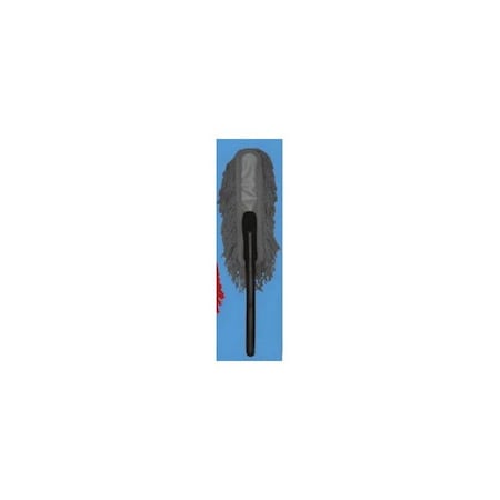 S.M. Arnold Large Wax Treated Car Duster, Gray Handle 25-618