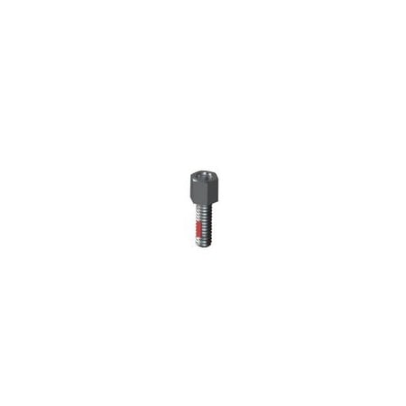 Keystone Electronics Steel Jack Screw with Nylon Patch - Clear, 0.250in Length 7261