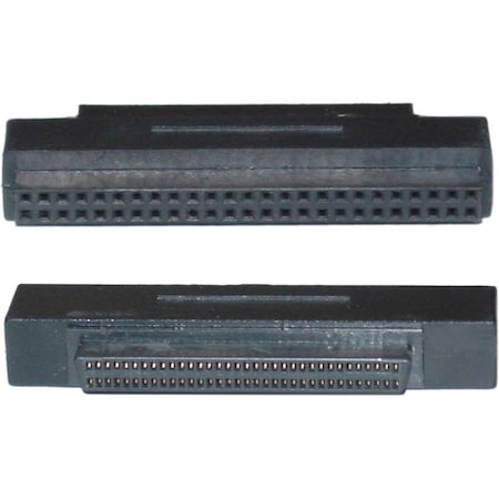 Cable Wholesale Internal SCSI Adapter, HPDB68 Half Pitch DB68 Female to IDC 50 Female 30P2-28400