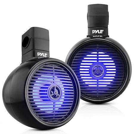 Pyle Bluetooth Waterproof Off-Road Speakers PLMRWKBT85BK