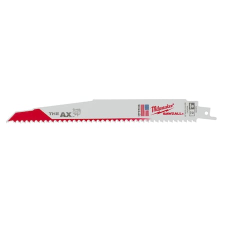 Milwaukee Tool 9" 5 TPI The Ax Sawzall  Blade (25 Pk) 48-00-8026