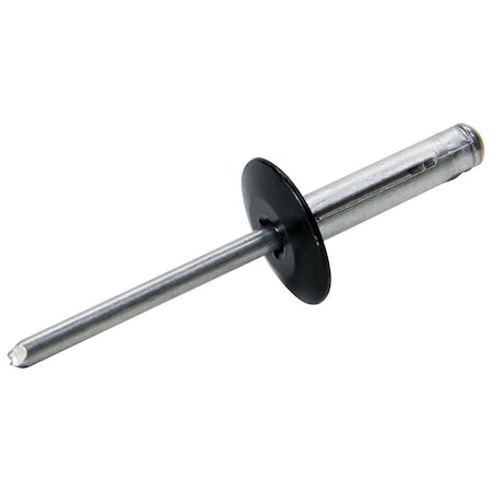 Powerhouse Large Head Tri-Fold Rivet, Black Flange - Aluminum Mandrel ...