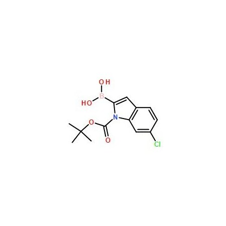 Ak Scientific 1-BOC-6-chloroindole-2-boronic acid (1g), CAS 352359-22-9 V5426-1g