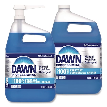 Dawn Professional Manual Pot and Pan Dish Detergent with Pump, Dawn Original Scent, Inclues One Pump, 2PK 80763059