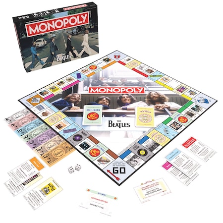 Usaopoly MONOPOLY, The Beatles Board Game MN043-190