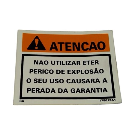Cnh DECAL, CNH OEM 175619A1 175619A1
