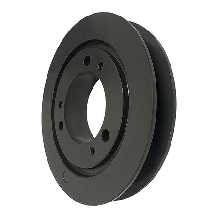 Zoro Select V-Belt Pulley, Cast Iron, 12.4 in OD 1C120SF