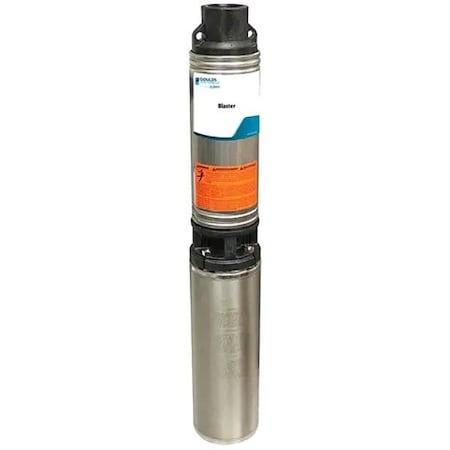 Goulds Water Technology EffluentPump, 0.5hp, StainlessSteel, 120VAC 33EB0521J