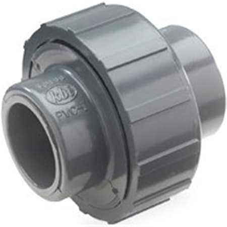 Nds U0750S 0.75 in. Solvent Weld PVC Union 6596159