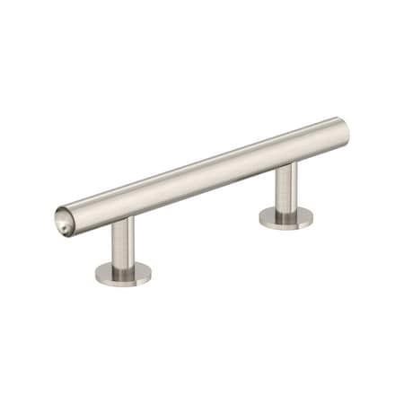 Amerock Radius 3 inch 76mm Center-to-Center Satin Nickel Cabinet Pull BP37390G10