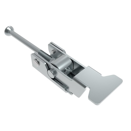 Southco Over-center Draw Latch, Medium Size, Type A Keeper, Steel Zinc Plate, Bright chromate A1-10-501-10