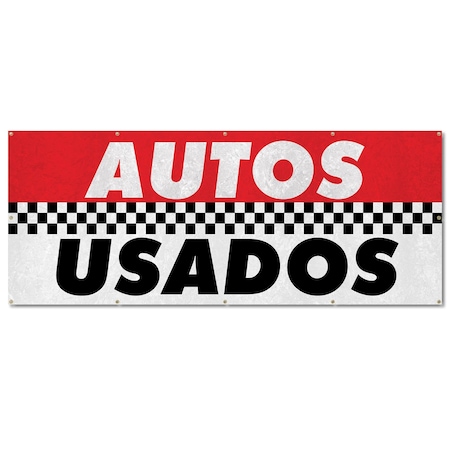 Signmission Autos Usados, 48 Inch, Banner B-120-30345
