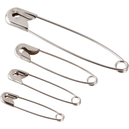 Smart Savers Assorted Size Safety Pins, 125PK 606552