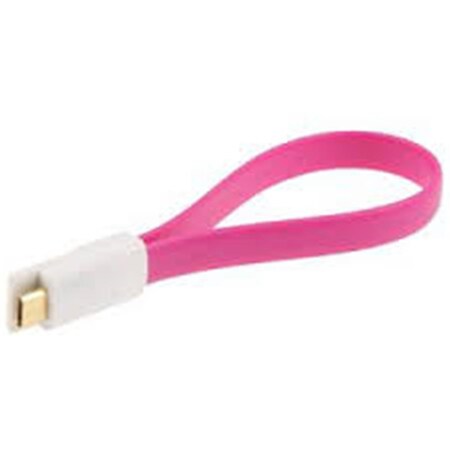 Cleer Gear Magnet Micro USB Cable - Magenta SMC-006
