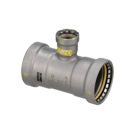 Viega MegaPressG tee P1 2.5 P2 2.5 P3 1 carbon steel zinc-nickel coating 28910