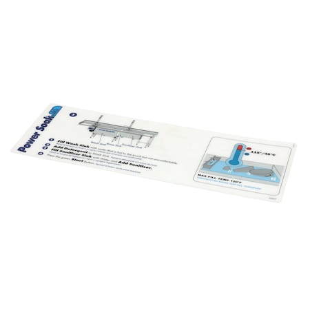 Power Soak Systems Decal, BackSplash, Step 1, L-R 32277