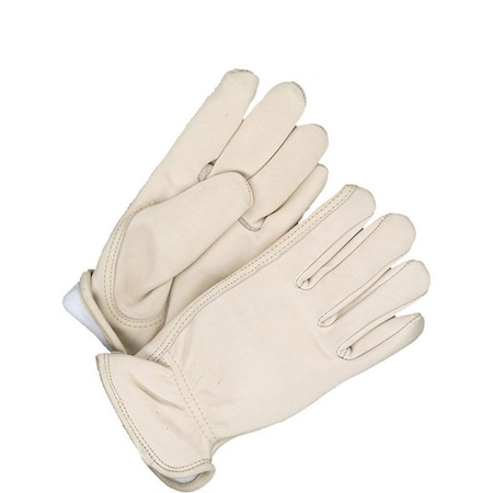 Bdg Lined Leather Driver, Cowhide, Slip-On, Keystone Thumb, Gunn Cut, Beige, XS 1 PR 20-9-376-8