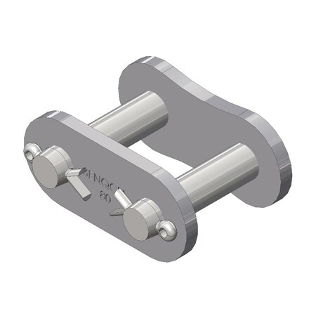 Senqcia Inspire Series SBR Single Strand Cottd Connecting Link, 80SB chain, 1P, .281 Pin 80SBCLCP