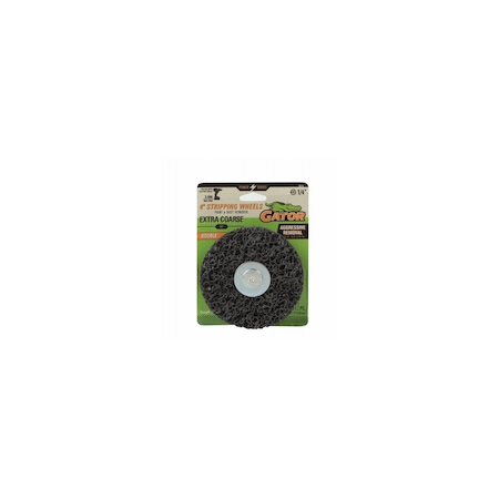 Ali Industries Paint & Rust Removing Double Stripping Wheel, Extra Course, 4 In. 9003
