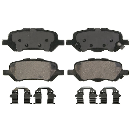 Wagner Brake QuickStop Rear Disc Brake Pad Set Ceramic,  ZD1402