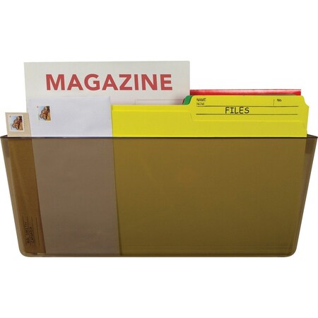 Storex Storex Industries 70220U06C Wall File; Letter; 13 x 7 - Smoke 70220U06C
