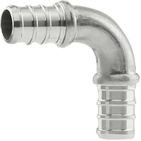 Vortex 0.5 in. 304 Stainless Steel PEX Elbow, 25PK VO3262599