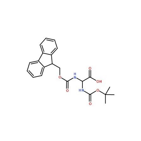 Ak Scientific (RS)-2-(Boc-amino)-2-(Fmoc-amino)-acetic acid (250mg), CAS 176039-39-7 4392AH-250mg