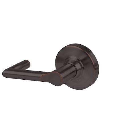 Schlage Grade 2 Dummy Cylindrical Lock with Field Selectable Vandlgard, Boardwalk Lever, Non-Keyed, Aged Br ALX170 BRK 643E