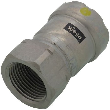 Viega MegaPressG adapter P 1 FPT 1 carbon steel zinc-nickel coating 25141