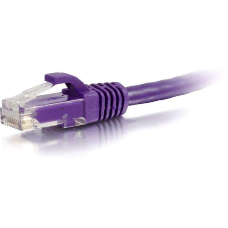 C2G 7FT CAT6 SNAGLESS UNSHIELDED UTP ETHERNET NETWORK PATCH CABLE - PURPLE 27802