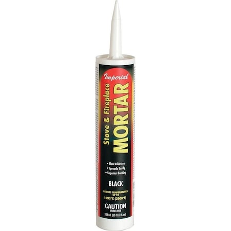 Imperial Mfg Mortar Stove/Freplc 10.3Oz Blk KK0306