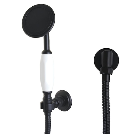 Kingston Brass Hand Shower Kit, Matte Black KX10200SE