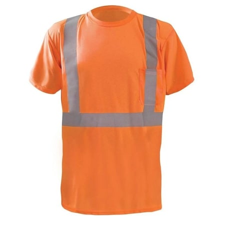 Occunomix SS TShirt, XBack, CN Logo, Class 2, Orange, M LUX-SSTP2BX-OM_CANARA_04