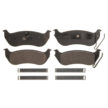 Wagner Brake QuickStop Rear Disc Brake Pad Set Ceramic,  ZD981