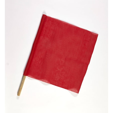 Mutual Industries Signal Safety Flags Red, 10PK 14966-79-30