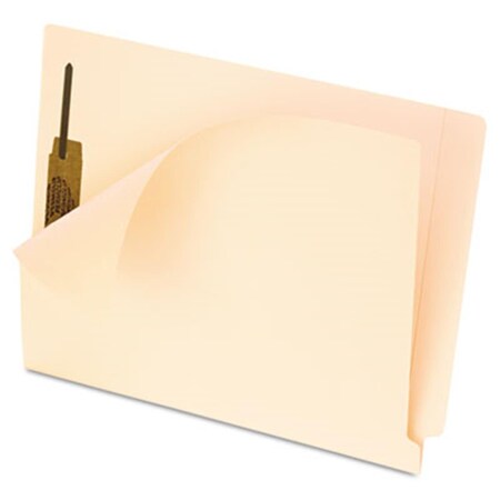 Pendaflex MicrobeGuard File Folders- Straight Cut- 1 Fastener- Letter- Manila- 50/Box, 50PK 62711
