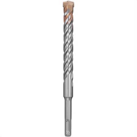 Black+Decker Masonry Drill Bit, 2-Cutter, 5/8 in Drill Bit, Round Cutting, 25/64 in Shank DW5448